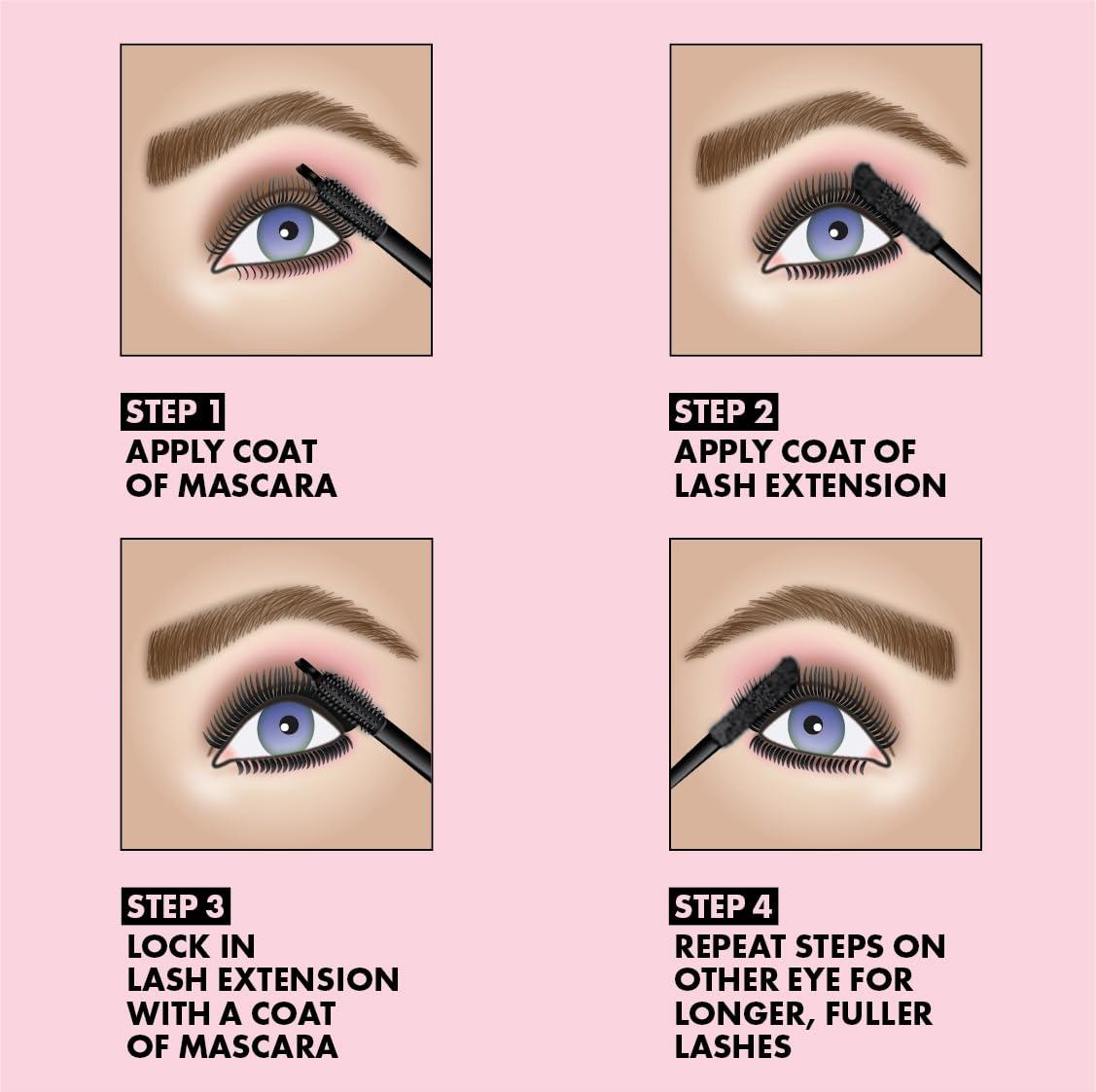 Ready To Wear Ready To Wear Lash Extension - Fine DRY Fibers to Extend Lashes, Instantly Volumize & Elongate - No Glue Needed (Must use with Mascara)