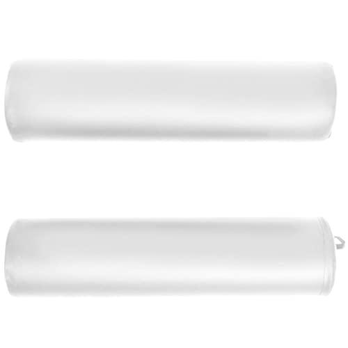 vidaXL VidaXL Table de massage pliable 10cm d\'paisseur et 2 traversins Blanc