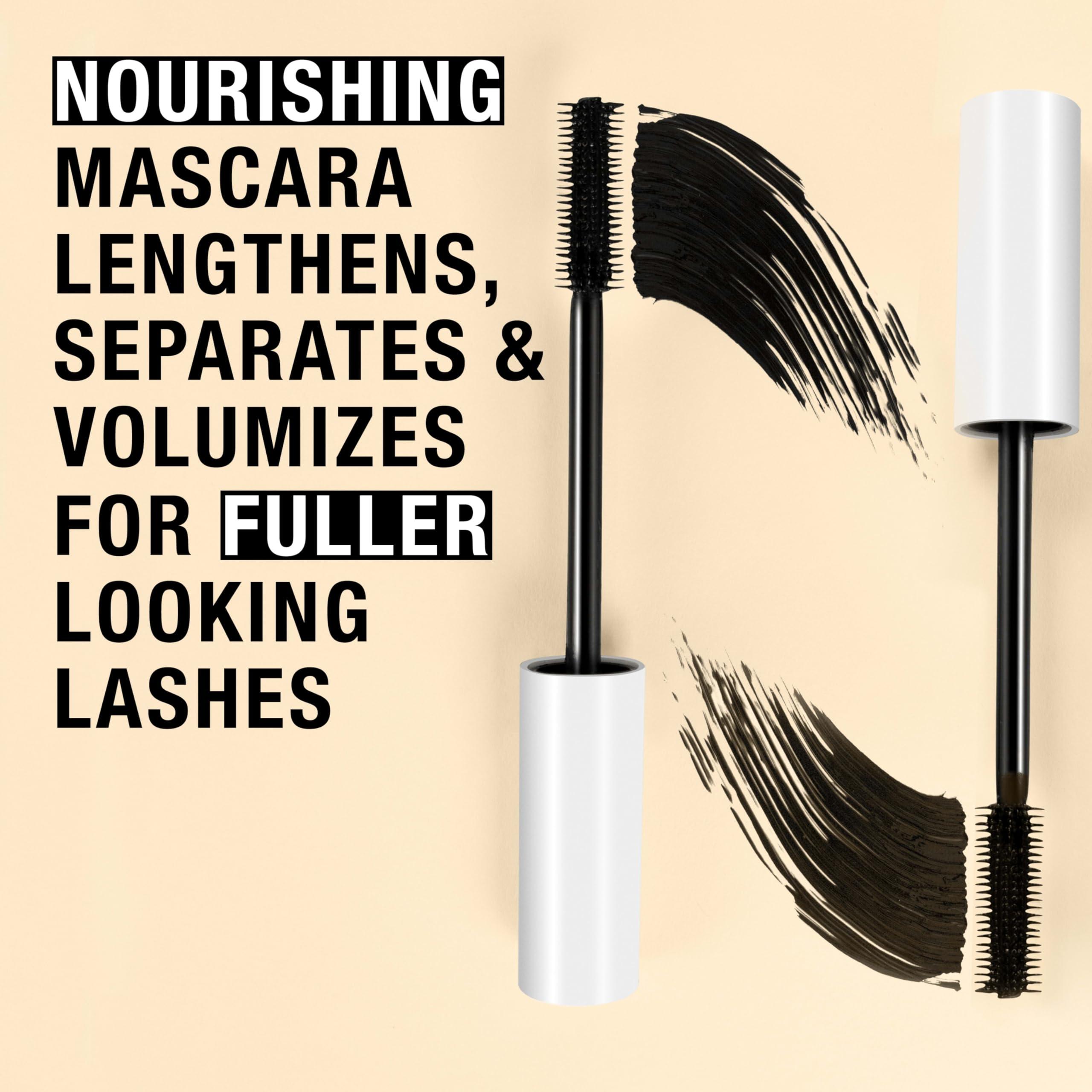 Neutrogena Neutrogena Healthy Definition Mascara, Eyelash Mascara Defines, Lifts, Curls, Lengthens & Volumizes Lashes, Dual-Sided Mascara Comb + Brush for Natural Application, Carbon Black, 0.27 oz