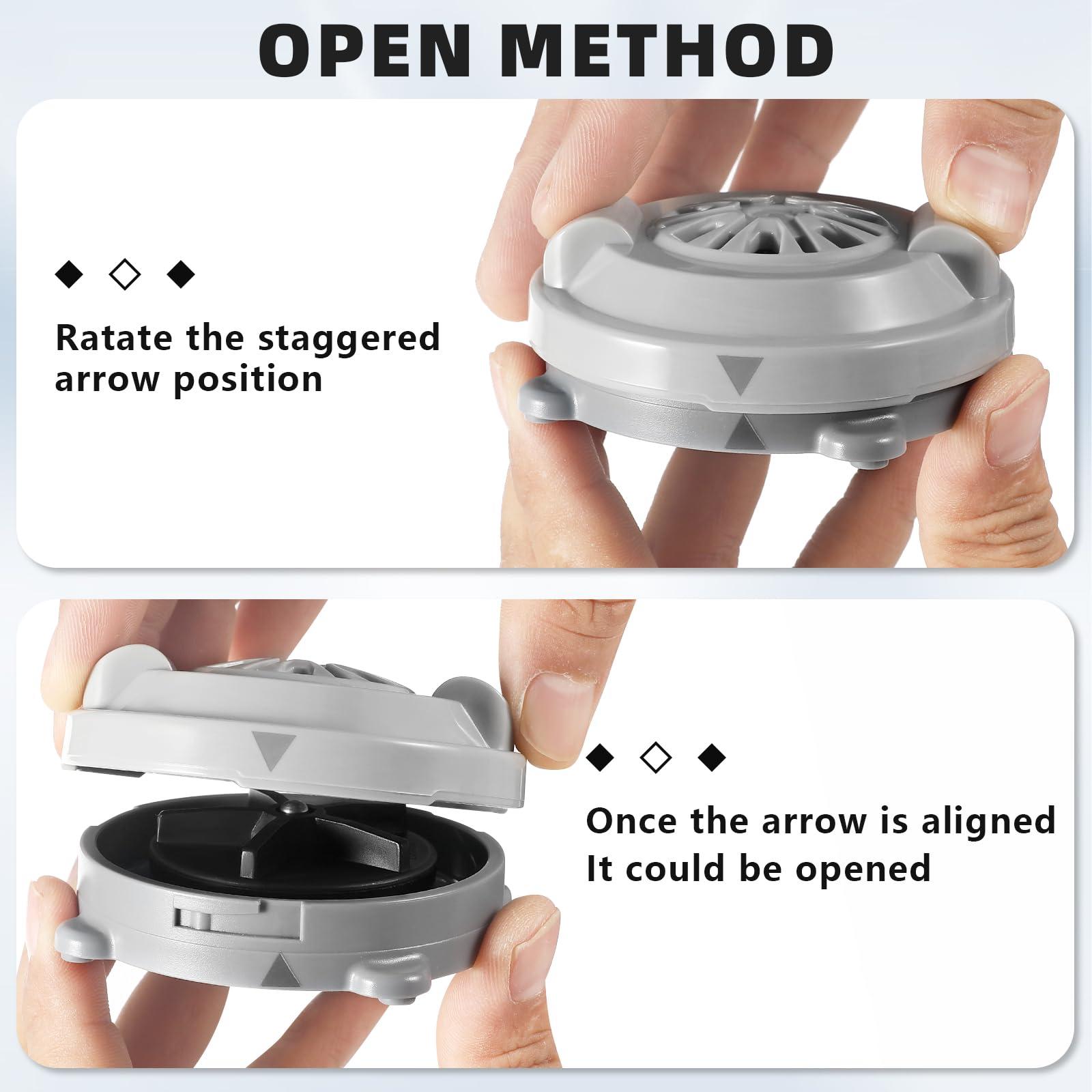 Yobfo Yobfo BF-004 Pipeless Magnetic Jet Head Motor,Universal Fit for LURACO Jet Motor Pedicure spa Tubs Chair Part Magnetic Head,Pack of 3