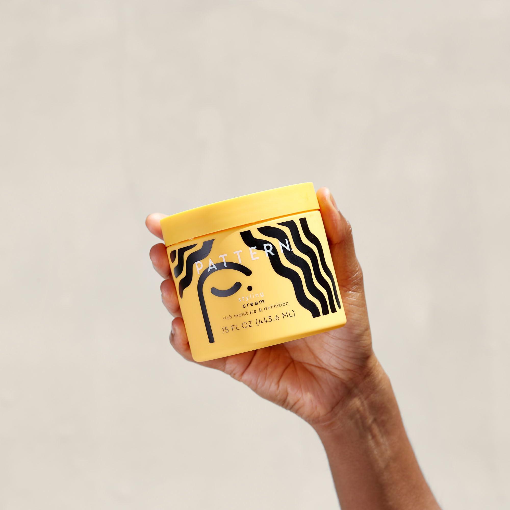 pattern PATTERN Beauty by Tracee Ellis Ross Styling Cream - Hold & Definition for Curly Hair 3b-4c, 15 fl oz