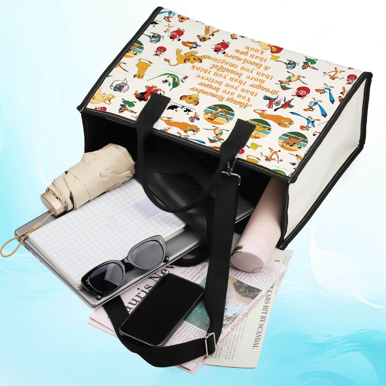 LEVLO LEVLO The Lion Movie Cosmetic Make Up Bag Lion Fans Gift You Are Braver Stronger Smarter Than You Think Lion Zipper Pouch Bag For Women Girls (Always Lion LT)