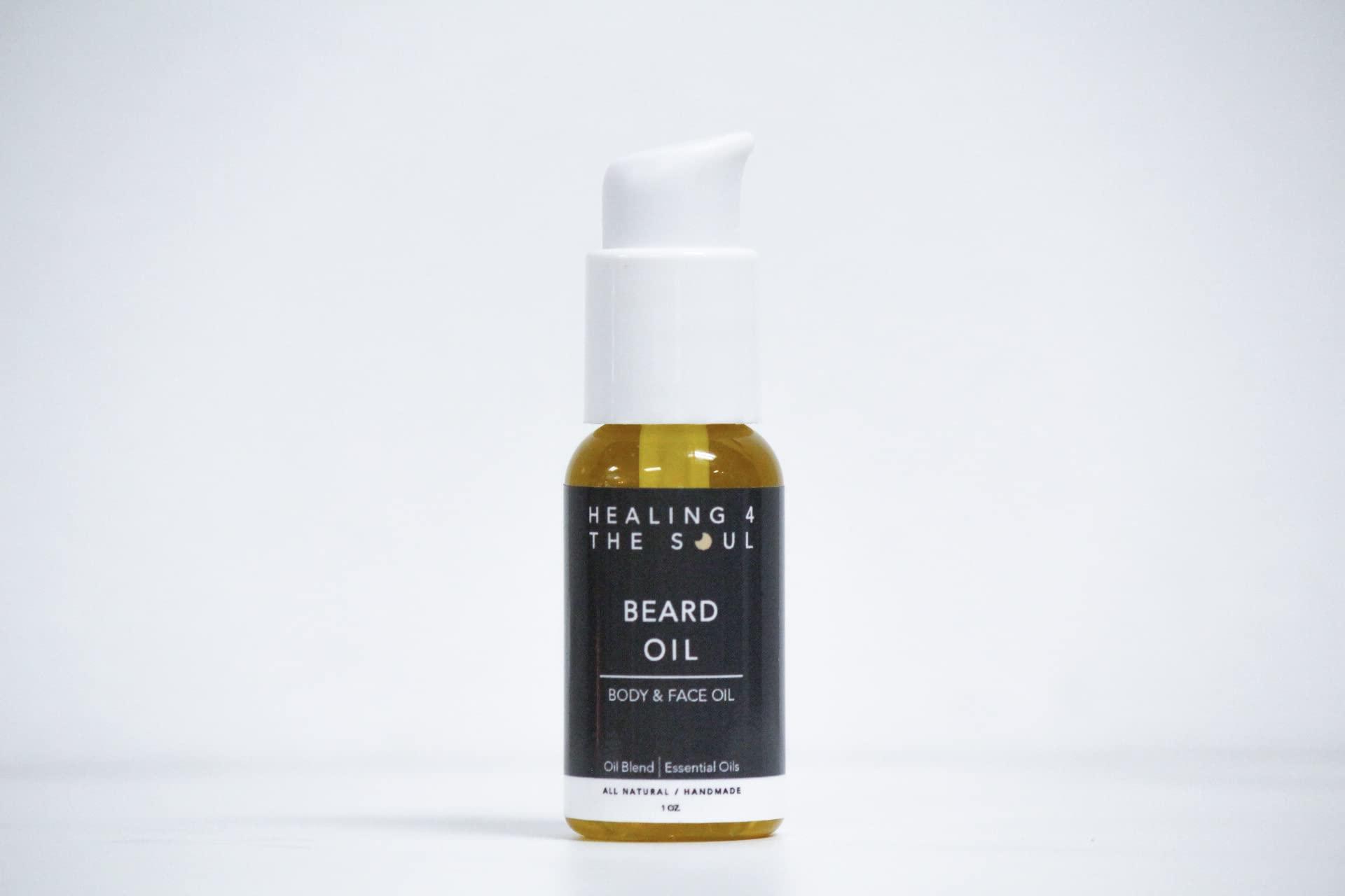 HEALING 4 THE SOUL Beard Oil | Handmade in USA | Natural & Vegan