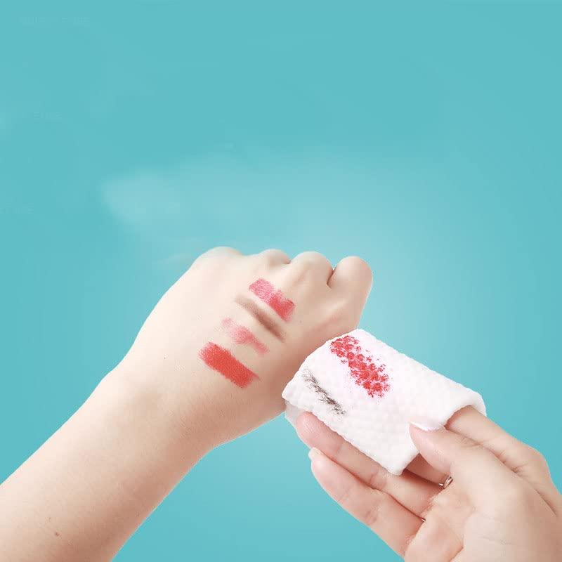 Generic Facial Towel, 100% Plant-Based Fiber, Lint-Free Facial Towel, Extra Thick Disposable Facial Towel, Wet and Dry For Sensitive Skin, Makeup Remover, Multipurpose Cleansing Cloth, 100 Count, 1 Pack