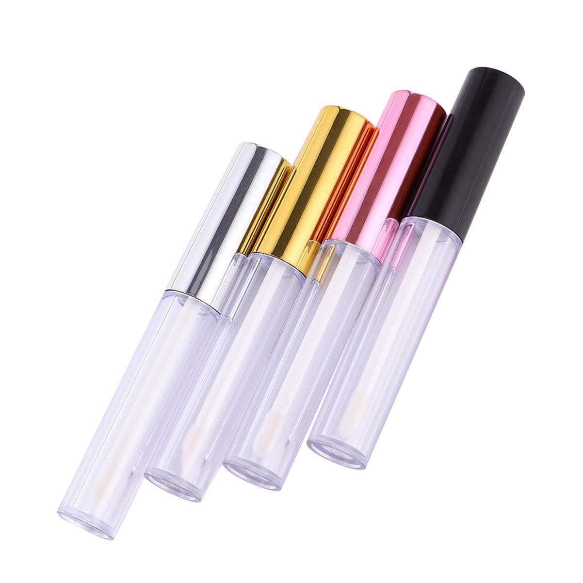 HEALLILY 20pcs Lip Gloss Empty Tube Lipgloss Tubes Bulk Lip Gloss Refillable Bottles Travel Containers for Liquids Travel Containers for Toiletries Lip Tint Filling Plating Cover