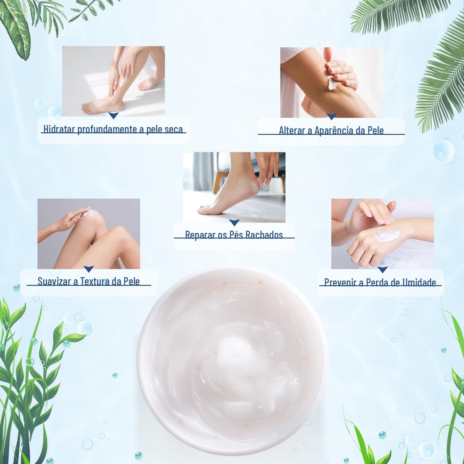 OUKEYA OUKEYA Urea Cream 40 Percent, Urea Foot Cream for Dry Cracked, 40 per Urea Lotion for Feet Maximum Strength (2 Packs)