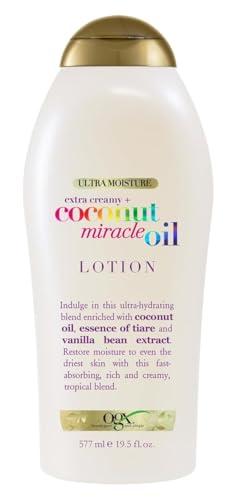 OGX Ogx Body Lotion Coconut Oil Miracle Extra Creamy+ 19.5 Ounce (577ml) (Pack of 6)