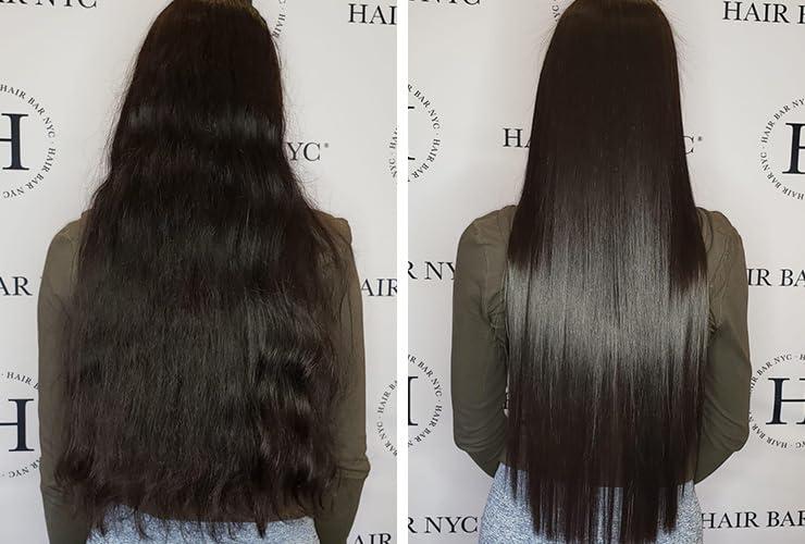 Hair Bar NYC Hair Bar NYC Silk Touch Keratin Treatment 120ml / 4.06 fl oz | Advanced Hair Repair & Smoothing Treatment | Deep Nourishment, Frizz Control, Shine Enhancement, Protein Infusion, and Color Protection