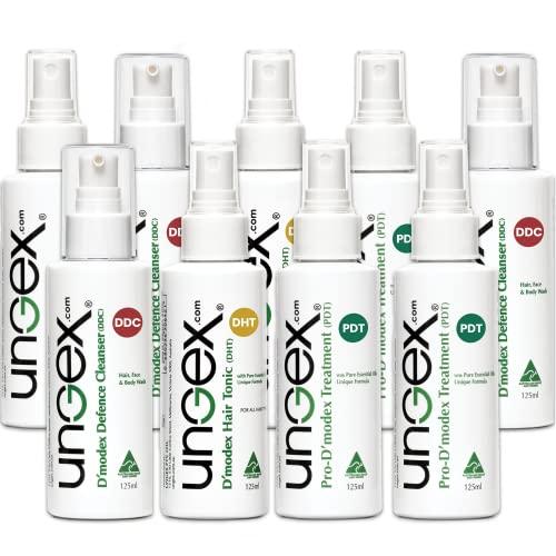 UNGEX.COM Ungex Bundle 1 | Demodex Solution for Acne Rosacea, Hair Loss, Blepharitis | All Skin Types | B1