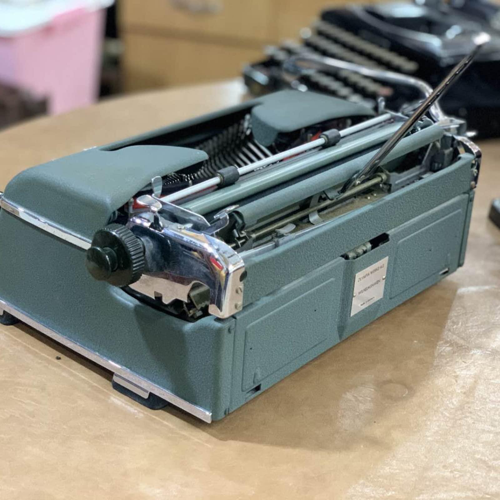 Amdsoc Amdsoc Portable Typewriter, Full Metal Body, Retro Machinery Literary Collection, Normal use