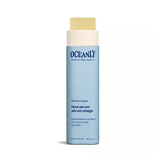 ATTITUDE ATTITUDE Oceanly Face Serum Stick, EWG Verified, Plastic-free, Plant and Mineral-Based Ingredients, Vegan and Cruelty-free Beauty Products, PHYTO CALM, Unscented, 1 Ounce