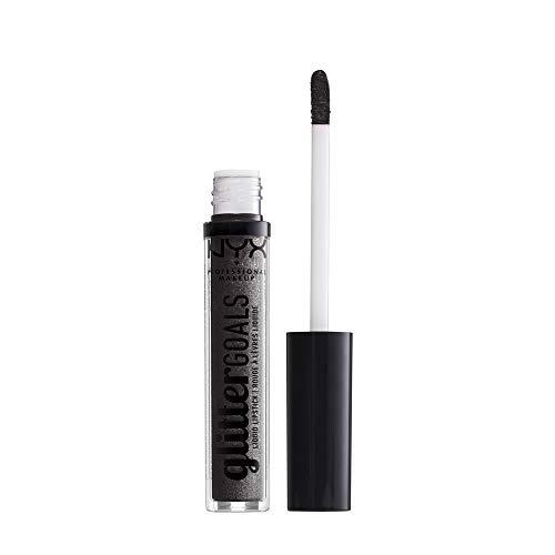 NYX PROFESSIONAL MAKEUP NYX PROFESSIONAL MAKEUP Glitter Goals Liquid Lipstick - Alienated (Deep Grey With Silver Glitter)