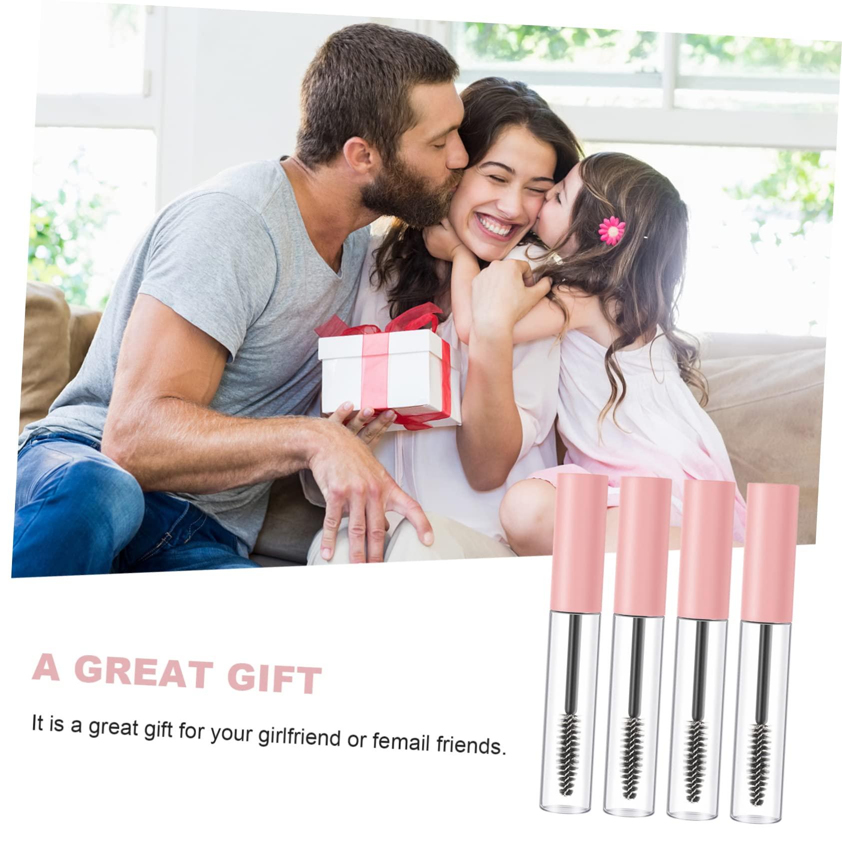 FOMIYES FOMIYES 10pcs Mascara Empty Tube Mascara Volume Mascara Tubes Empty Mascara Tube Clear Empty Eyelashes Mascara Tube Empty Eyelash Mascara Tube Refillable Empty Mascara Palette Plastic Pink