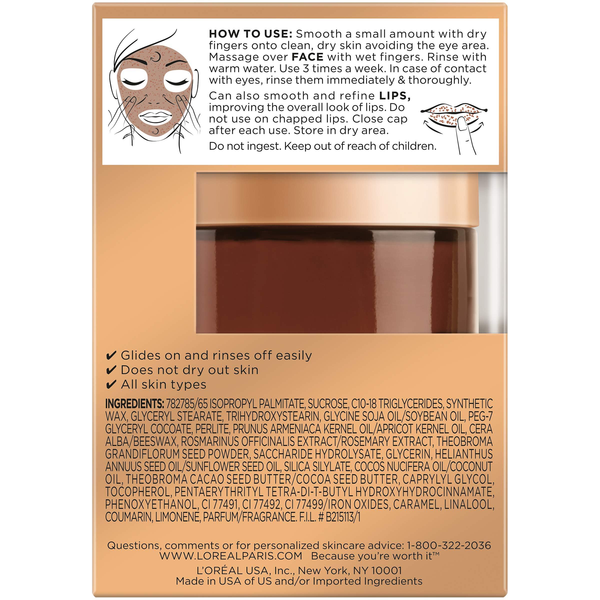 L'Oreal Paris Skincare L'Oreal Paris Pure Sugar Scrub Nourish and Soften, 1.7 oz.