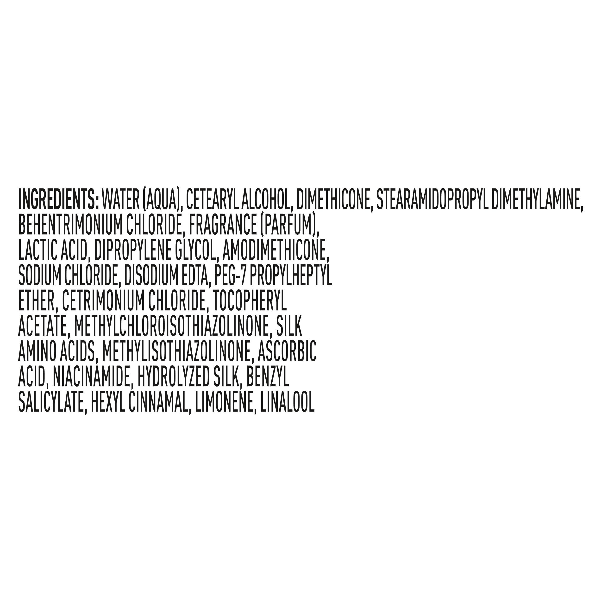 Suave Suave Silk Protein Infusion Conditioner, Sleek and Smooth, for Soft Hair and Frizz Control, 28 oz Pack of 4