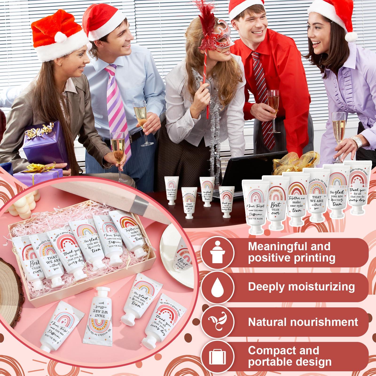 Sacubee Sacubee 12 Pack Employee Team Appreciation Gifts Bulk Christmas Gifts for Coworkers Thank You Hand Cream Gift Inspirational Appreciation Travel Hand Lotion for Employees Team Coworker Staff