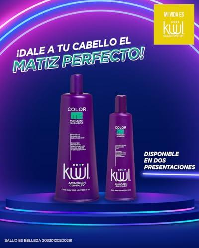 Kuul Color Kuul Matizant Shampoo 33.8 FL OZ each (2 PACK) 2 (dos Matizador para cabello rubio)