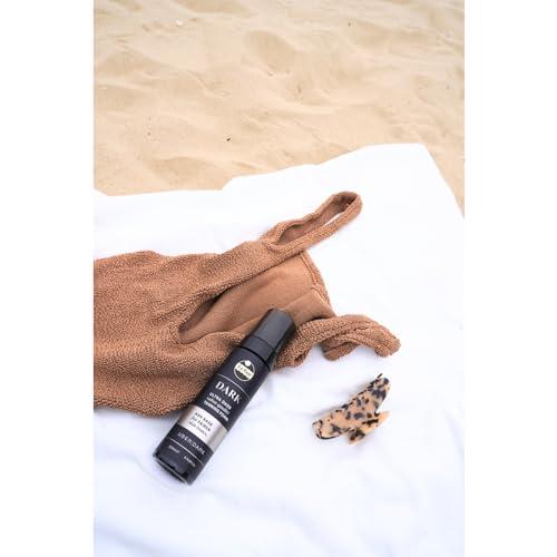 Le Tan Tanning Foam Self Tan Mousse | Self Tanner Foam Ultra Dark Salon Quality Moisturizes & Hydrates for Streak Free Long Lasting Result, No Fake Tan Smell 6.7oz Dark Cool - Brown Tan (Dark Ash)