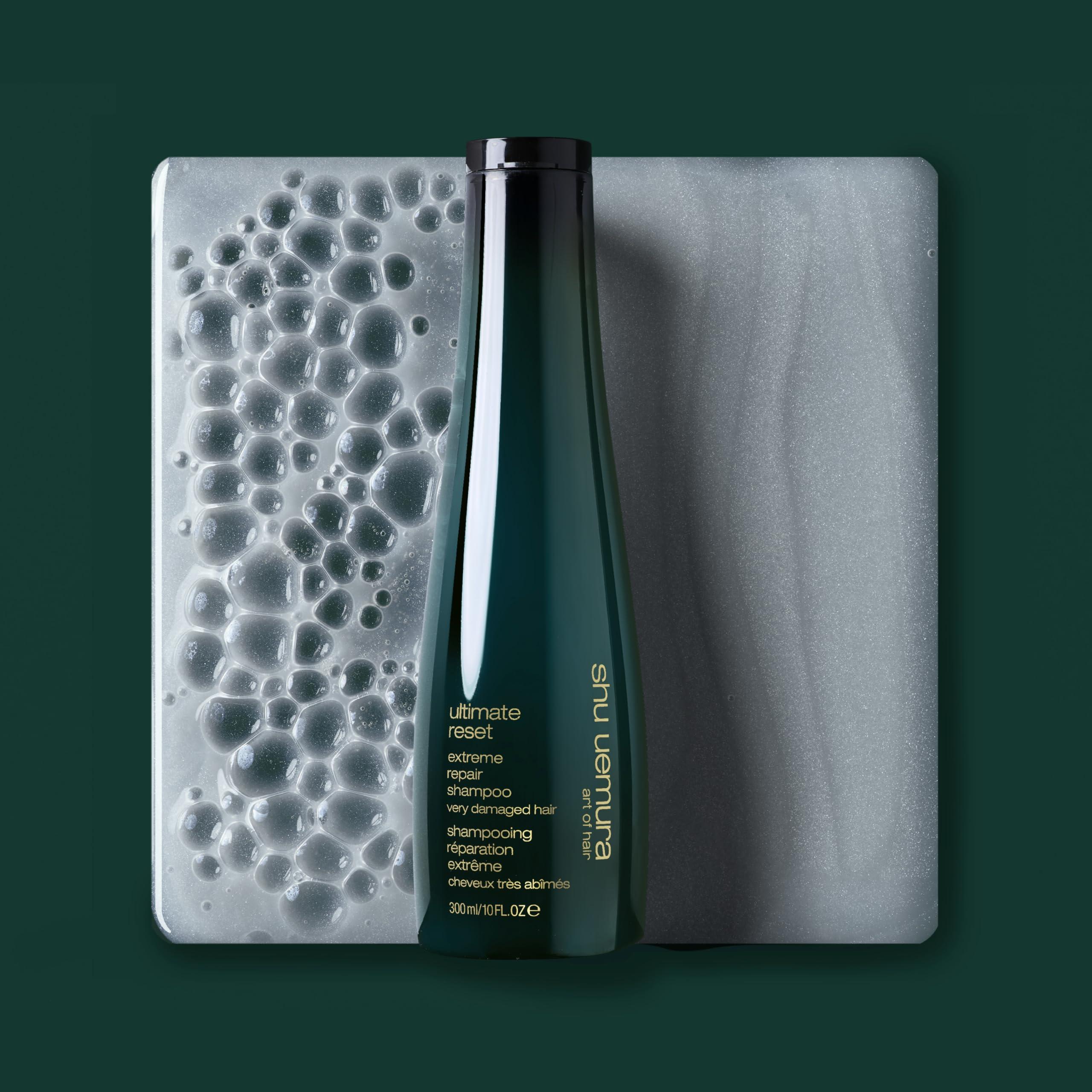 Shu Uemura Shu Uemura Ultimate Reset Extreme Repair Shampoo | Strengthens to Reduce Breakage and Split Ends | Deeply Conditions and Nourishes | With Japanese Rice Extract | For Dry and Very Damaged Hair