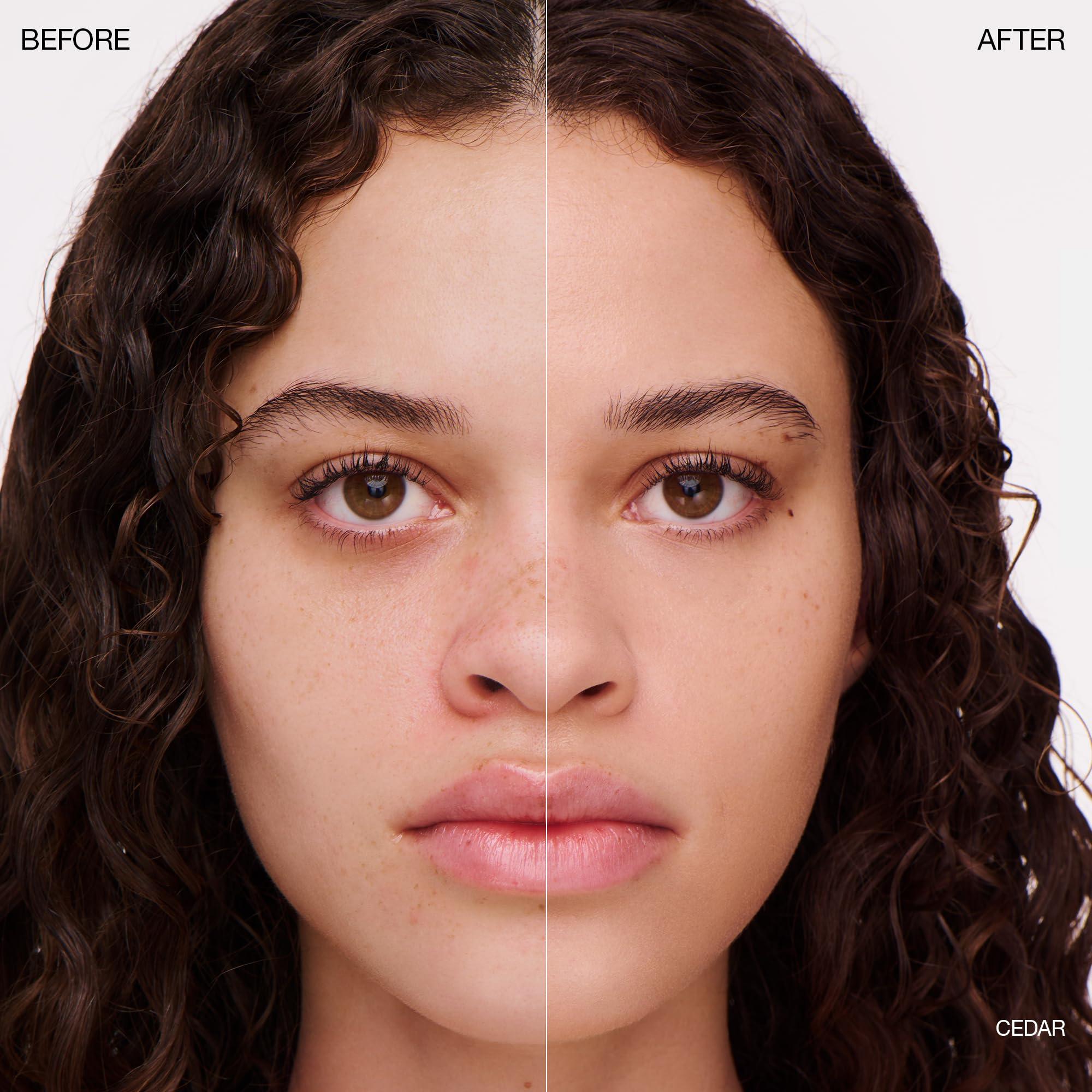 Ogee Ogee Complexion Perfecting Tinted Moisturizer For Face (Cedar 1.20C - Fair, Pink-Beige Undertones) - Lightweight Tinted Serum with Vitamin C & Jojoba Oil - Certified Organic & Made in USA