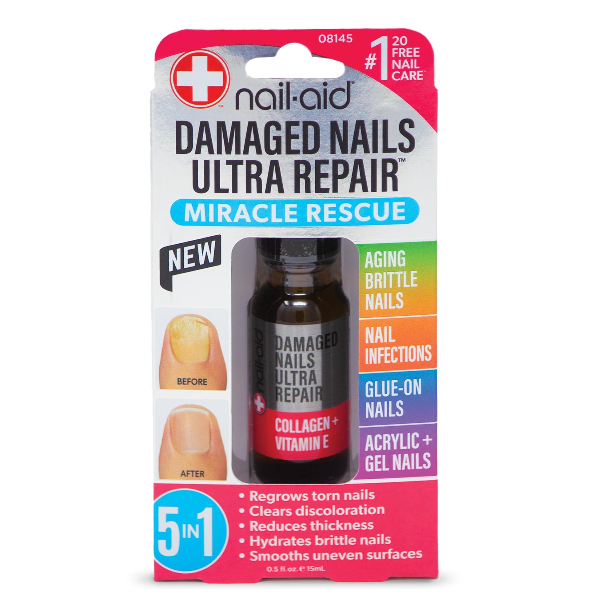 Nail-Aid Nail-Aid - 5-in-1 Damaged Nails Multi-Repair for Fingernails or Toenails