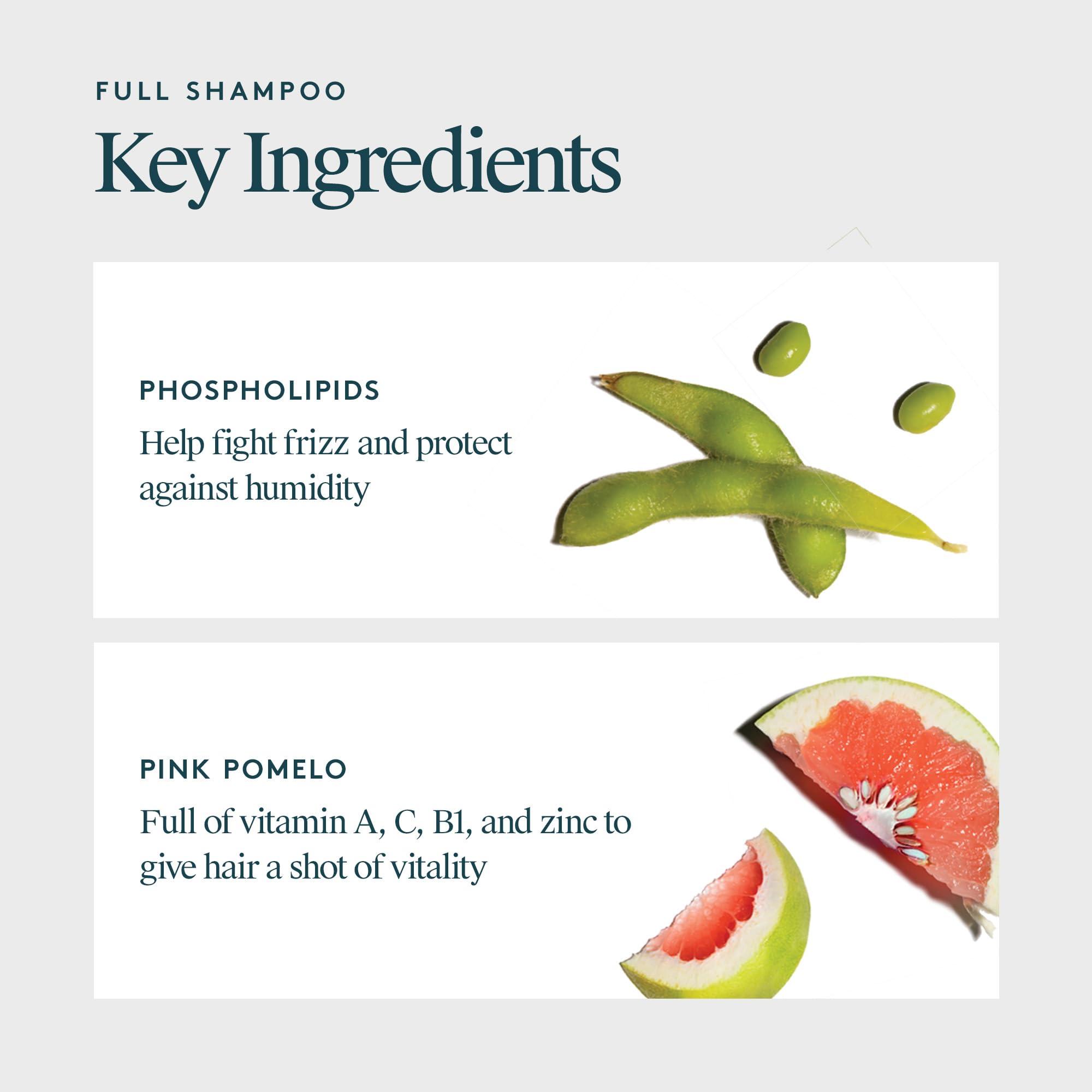 VIRTUE VIRTUE Full Sulfate Free Volumizing Shampoo Thickens Hair, Safe for All Hair Types, Color Safe