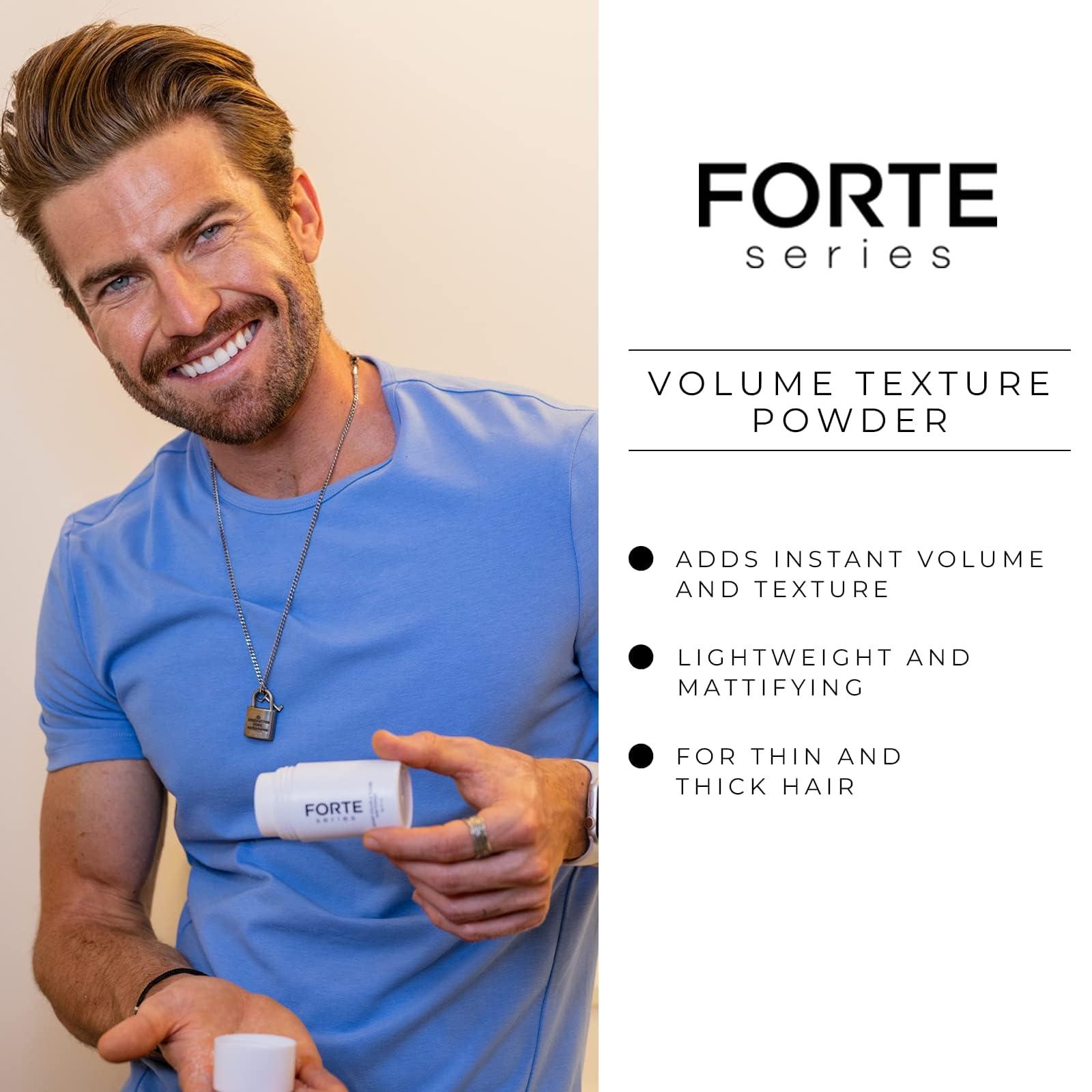 Alex Costa Hair Texture Powder by Forte Series, Volumizer for Fine Hair Volumizing Products for Men (0.1 oz)