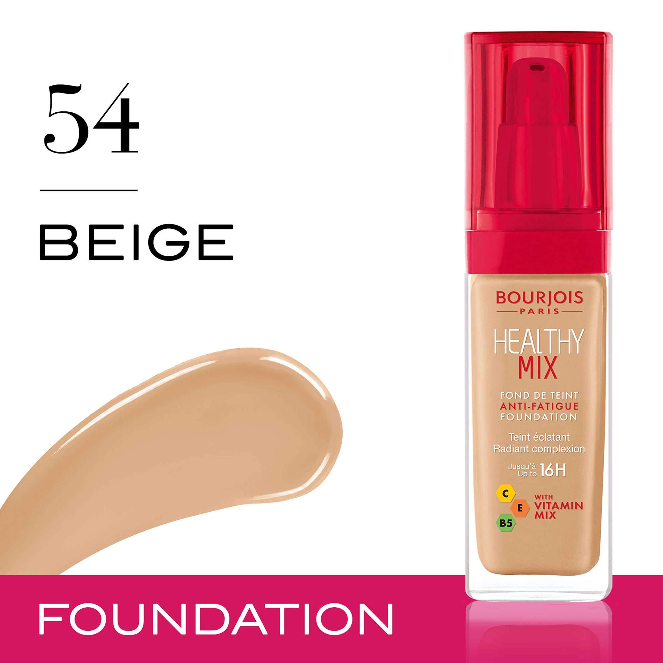Bourjois Bourjois Healthy Mix Foundation for Women, 54 Beige, 1 Ounce