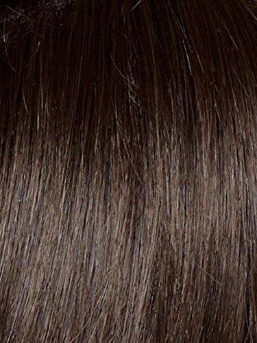 Amore & Maxwigs Luxe Top Piece Topper Color Cappucino - Amore Wigs 10" Long Volume Hairpiece Lace Front Monfilament Base Fringe Crowne Pressure Sensitive Head Peluca Bundle MaxWigs Hairloss Booklet