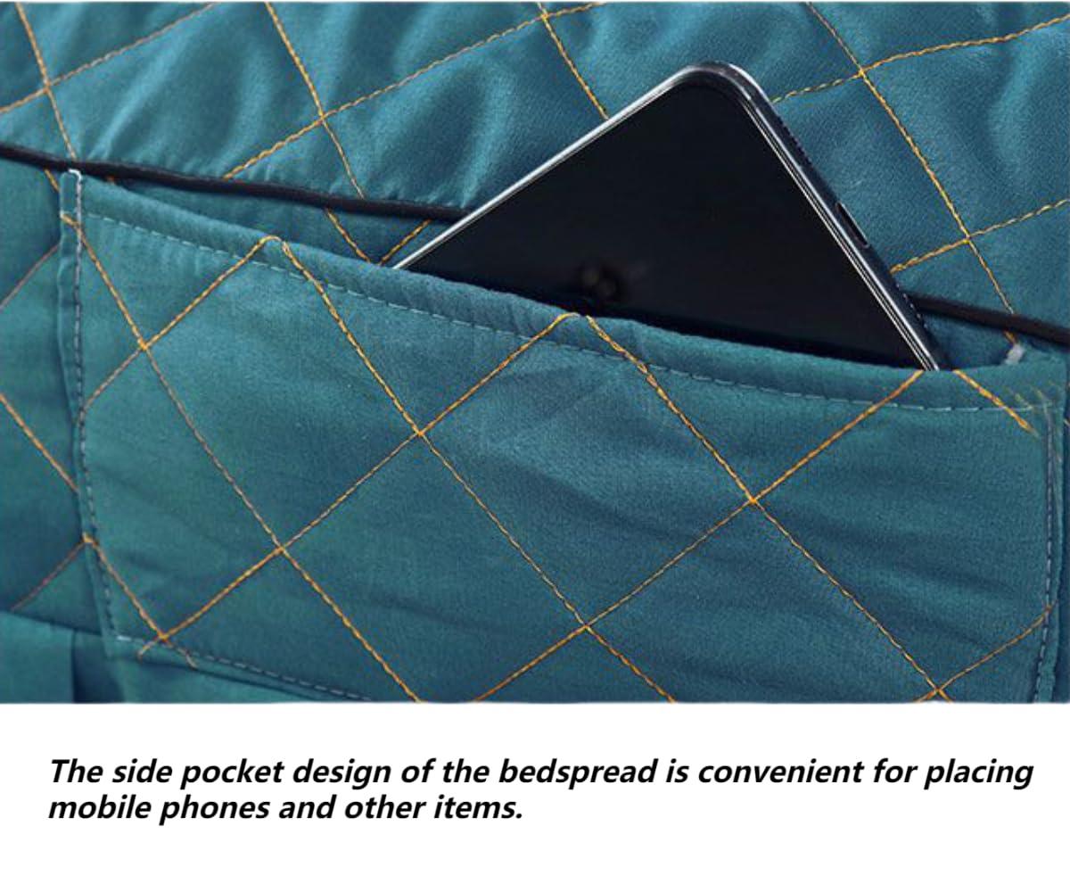 GSGC Massage Table Sheet Set Spa Beauty Bed Cover Massage Bed Skirt Salon Fumigation Bed Linens With Side Pocket Body Physiotherapy Massage Bedspreads Bedding Set With Ventilation Holes WashableReusable