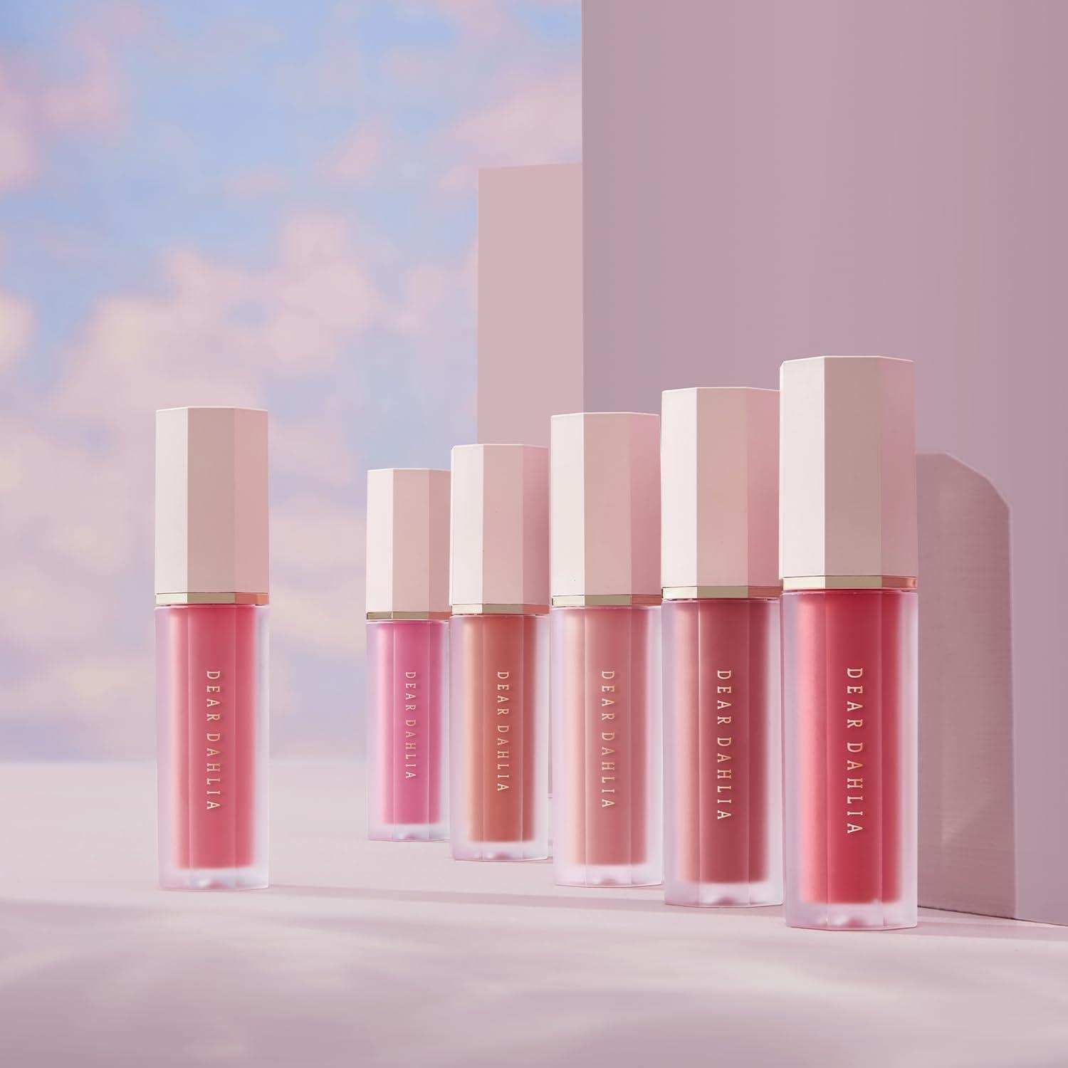 DEARDAHLIA DEAR DAHLIA Petal Drop Liquid Blush BARELY Liquid Blush for Cheeks, Blush Liquid Makeup, Rare Beauty, Natural Long Lasting Face Blush Cream Makeup, Skin Tint Blush, 4g (TAFFY, 4g)