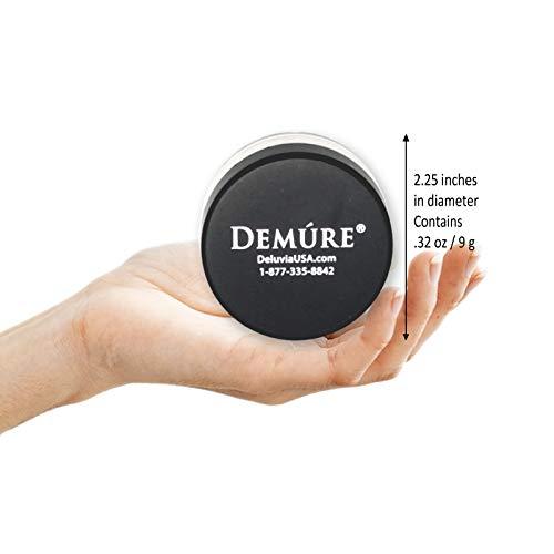 DEMRE Demure Mineral Make Up, Medium Warm Mineral Foundation Makeup, Concealer Makeup, Natural Makeup Made with Pure Crushed Minerals, Loose Face Powder.