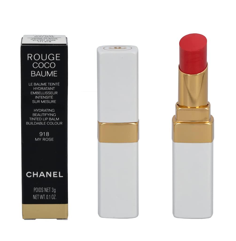 CHANEL Rouge Coco Baume Hydrating Beautifying Tinted - 918 My Rose by Chanel for Women - 0.11 oz Lip Balm