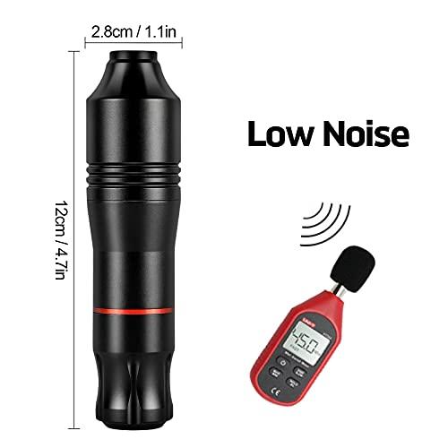 Autdor Autdor Tattoo Machine Cartridge Pen - Premium Tattoo Pen Cartridge Machine Atom Rotary Pen Tattoo Machine & Permanent Makeup Pen with Japan Motor for Tattooing, Tattoo Needles Cartridge, Tattoo Supply