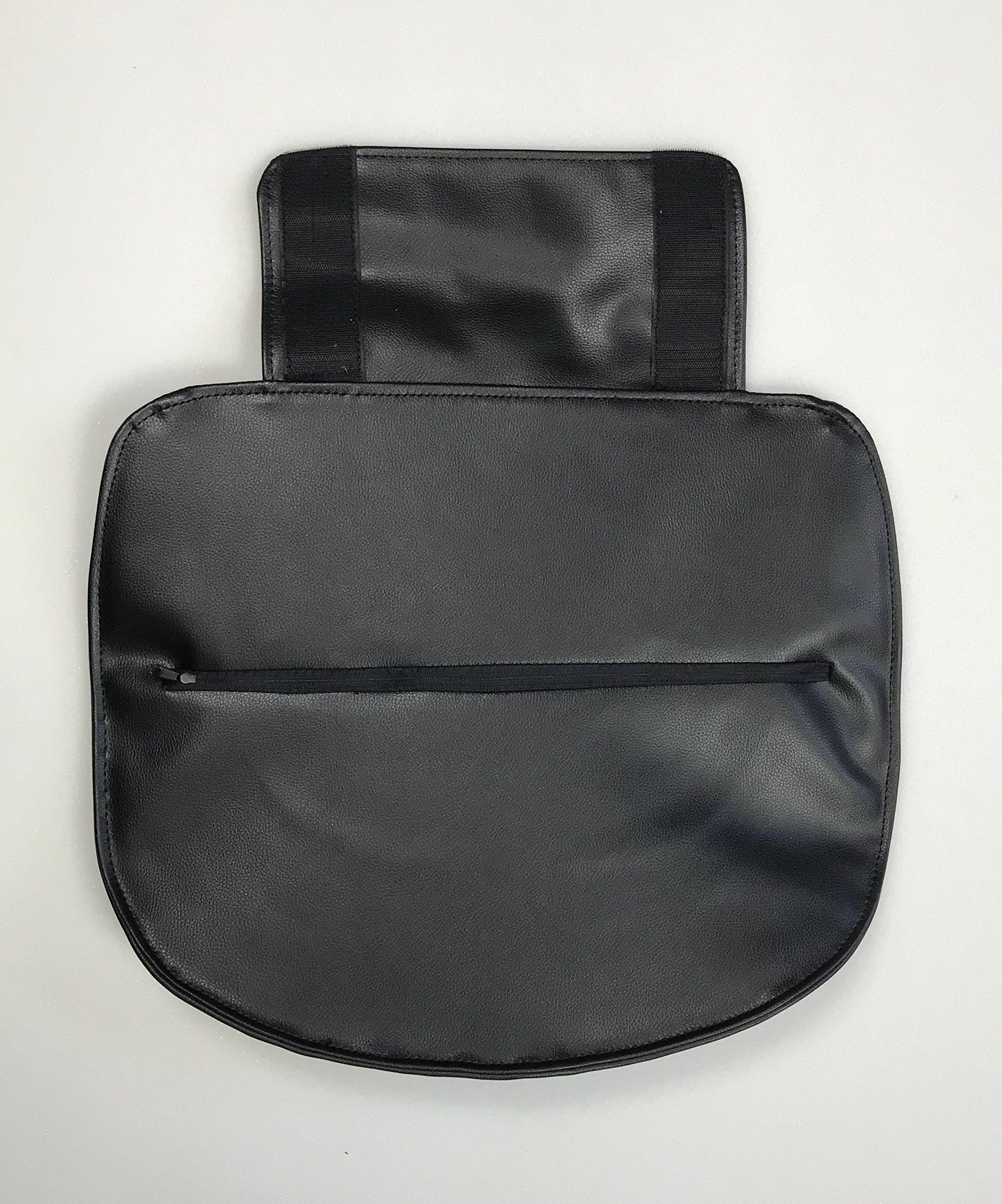 ZKZ Pedicure Chair Massage Bottom-Air Seat Cover Cushion (BLACK)