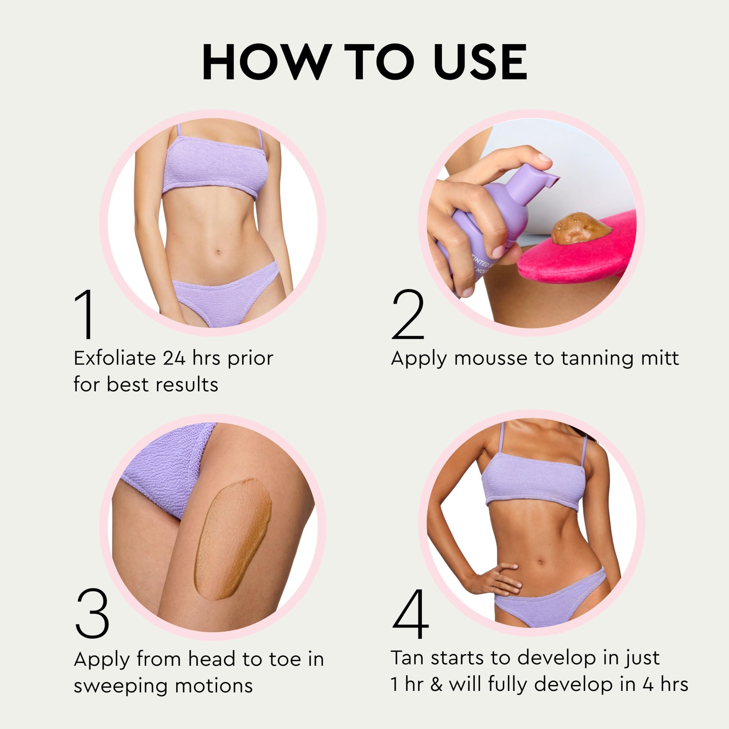 Tanologist Tanologist Tinted Self Tan Mousse- Dark, 6.76 fl. oz/200 ml Bottle