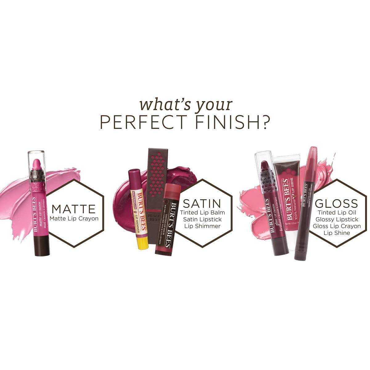 Burt's Bees Burt's Bees 100% Natural Moisturizing Lipstick, Russet River, 1 Tube (Pack of 2)