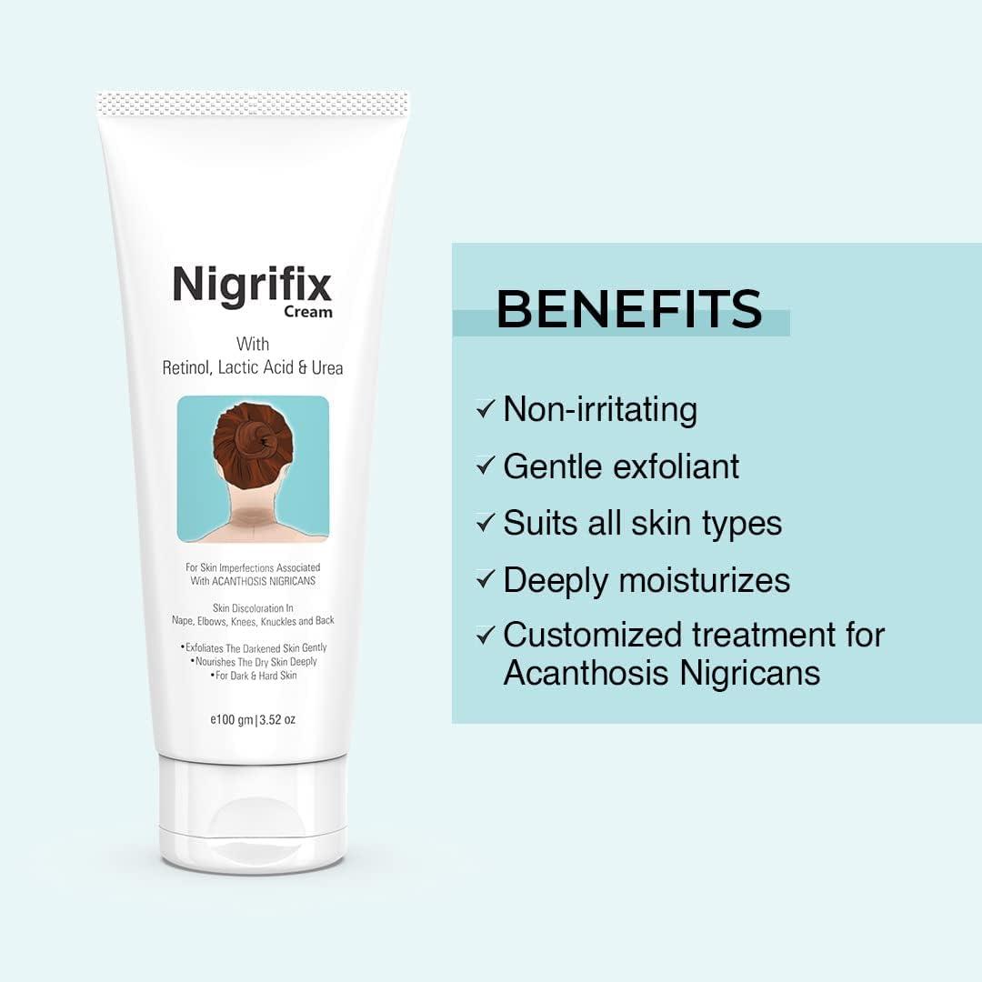 deyltas Cream for Acanthosis Nigricans | for Dark Body Parts Like Neck, Knuckles, Armpits, Ankles, Thighs, Elbows | Exfoliant- 100g