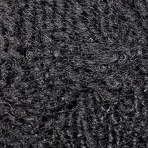 BOBBI BOSS Bobbi Boss 4.5" Lace Part Natural Locs Wig - MLP22 FREEFORM LOCS wigs (1, Jet Black)