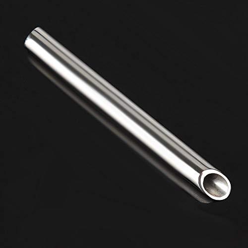 Simlug Piercing Needles, Stainless Steel Piercing Receiver Tube, Body Jewelry Holding Piercing Tool for Ear Nose Belly Tongue Nipple Eyebrow (8mm)