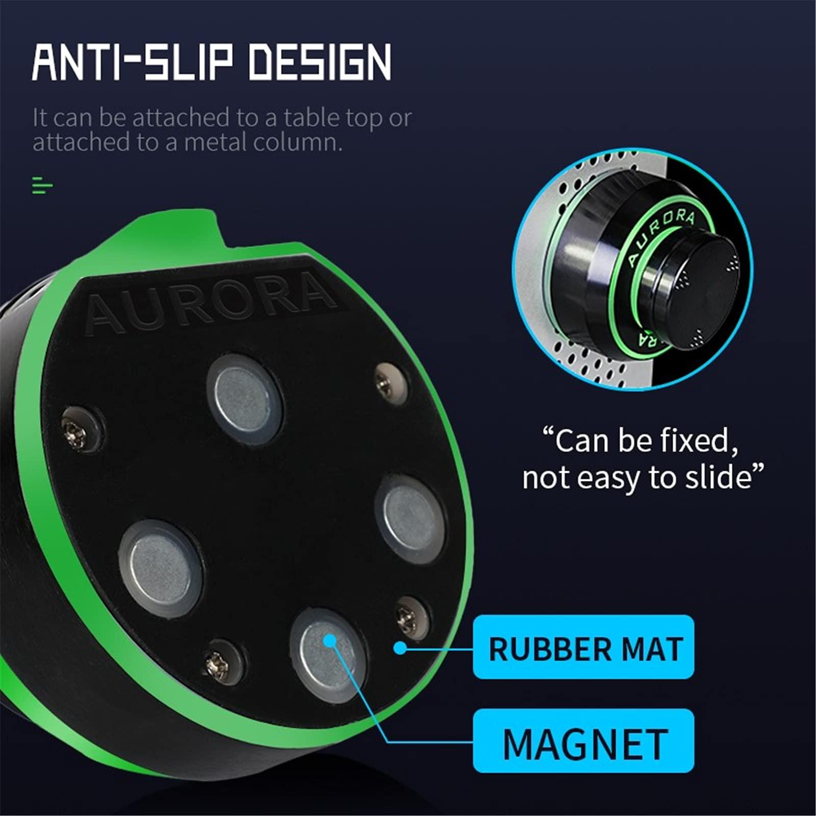 MAXS Rocket Motor Tattoo Machine Professional Tattoo Kit Rotary Tattoo Pen with Tattoo LCD Power Supply for Coil And Rotary Tattoo Gun Machine,Green