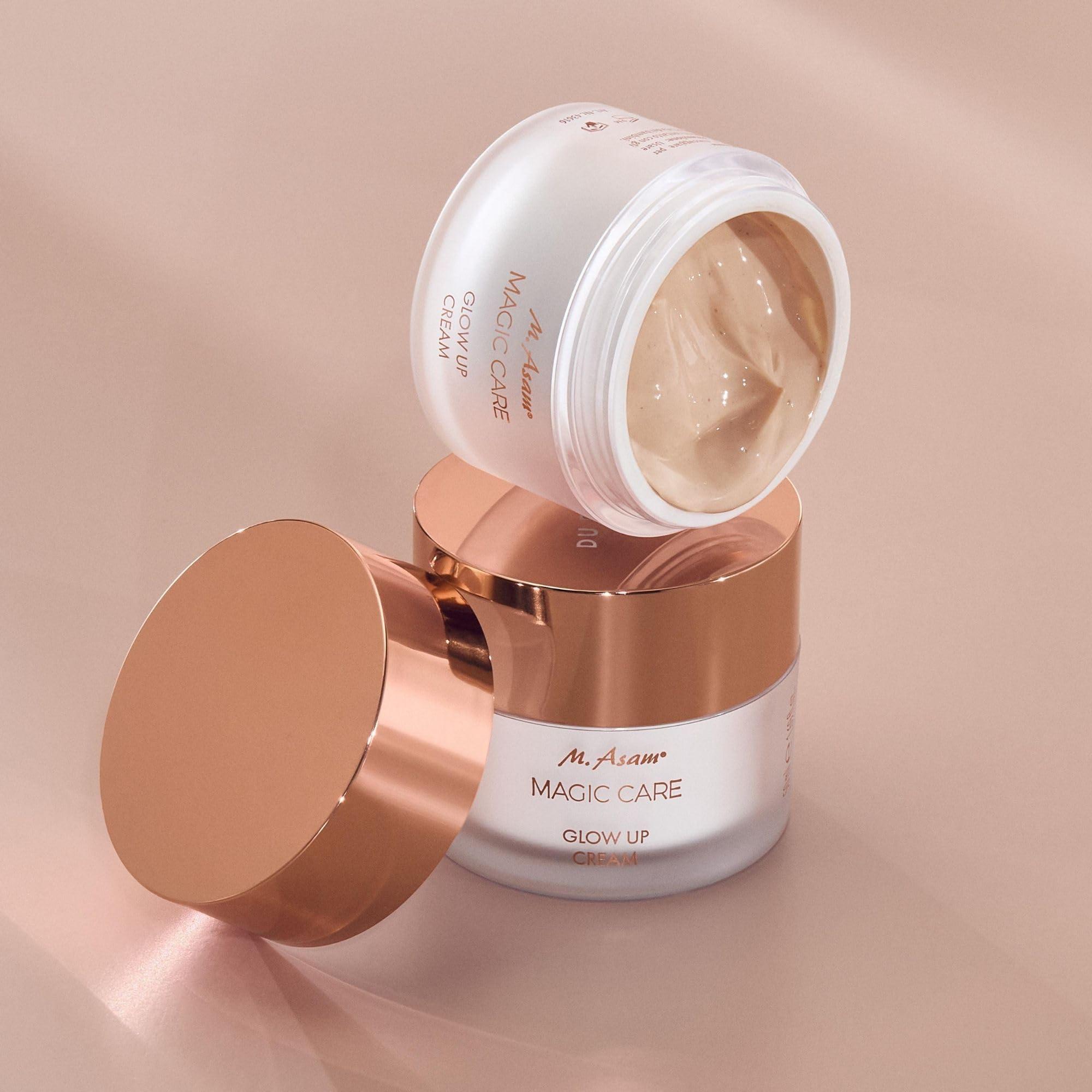 M. Asam M. Asam MAGIC CARE Glow Up Cream (1.69 Fl Oz) - Light facial cream with immediate & long-term glow effect, skincare for fresh and youthful complexion, ideal as day care & as make-up base.
