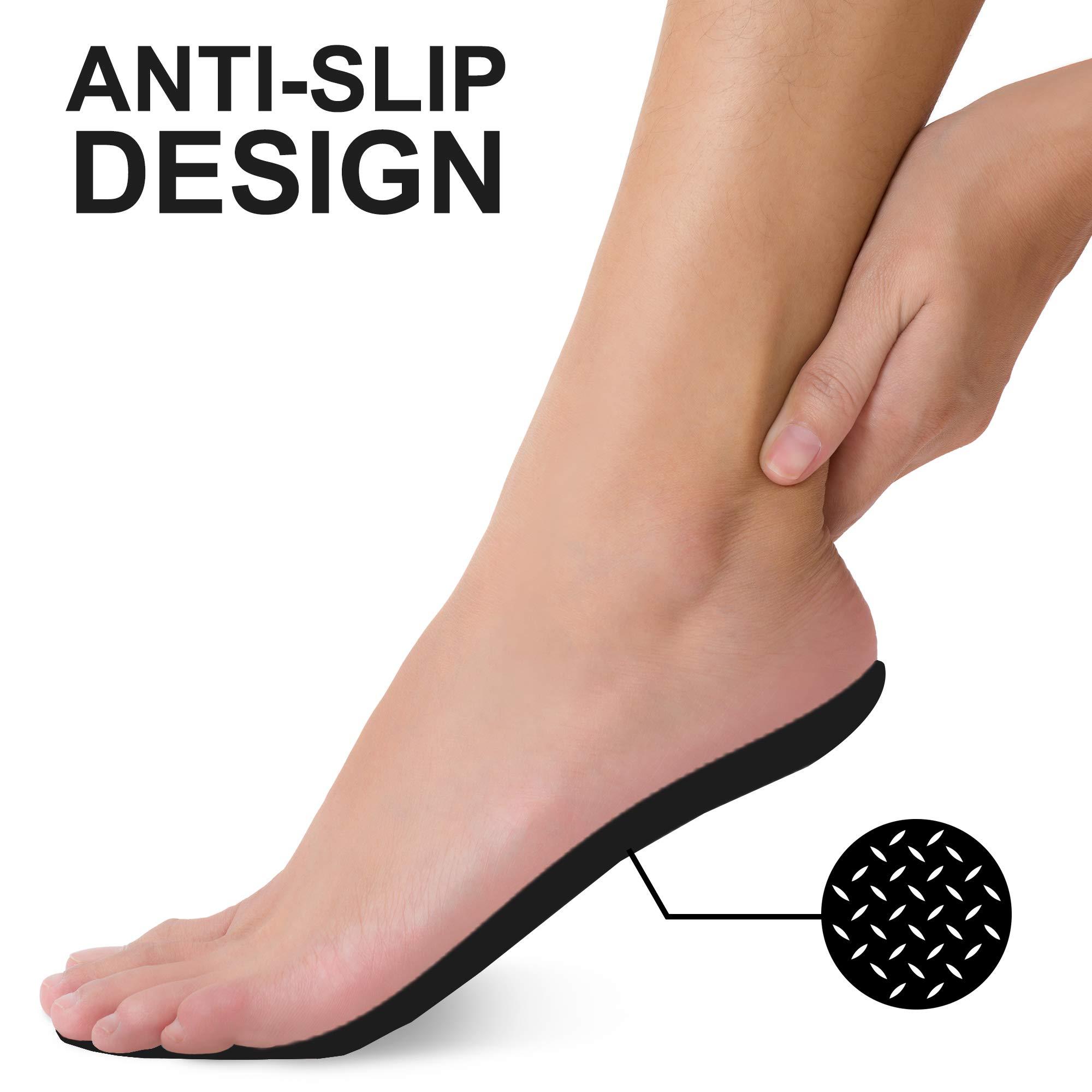 Thermalabs Sticky Foam Feet Pads For Self Tanning, Pairs of Disposable Strapless Stick on Sole Protector Tanning Foot Pad For Spray Tan or Spray Tanning Tent, Ideal For Sunless Tan (10 PACK)