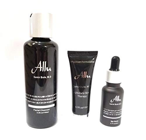 Allu Allu Skin Care Collection | Eye Serum + Moisturizer + Facial Cleanser
