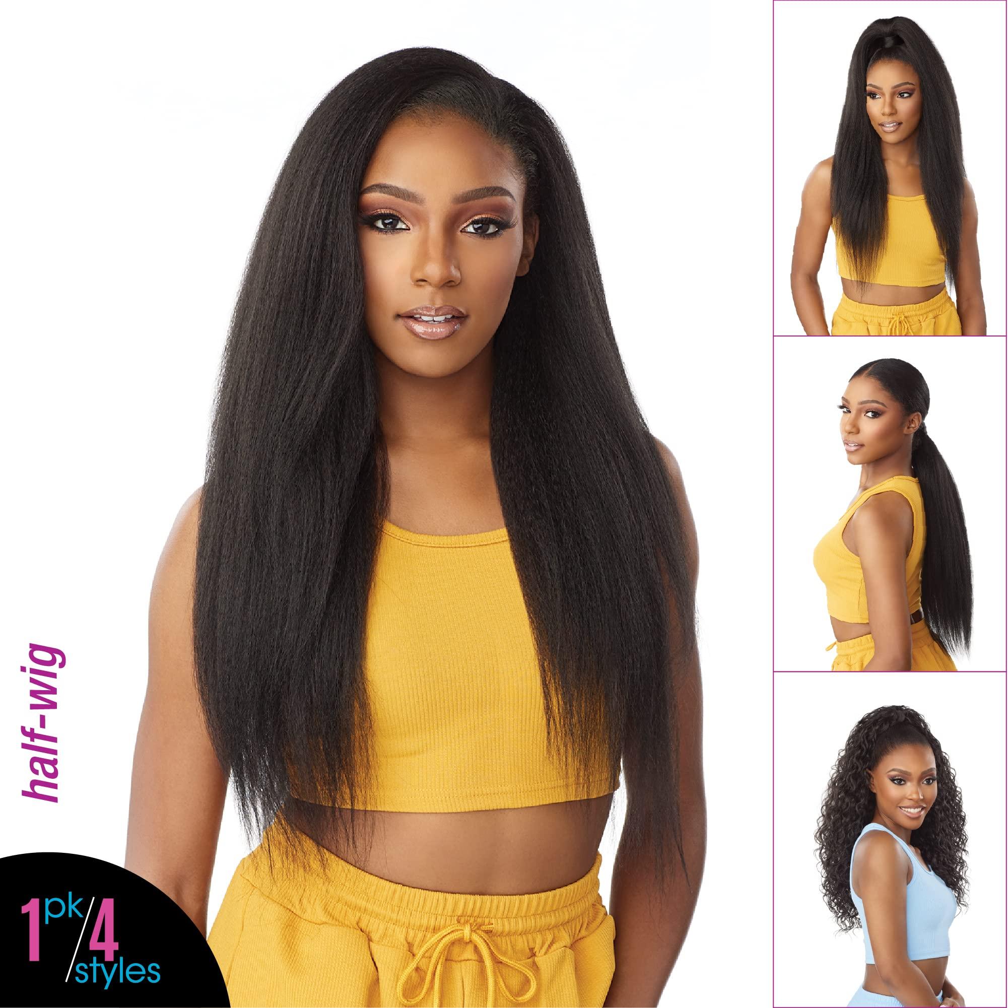 Sensationnel Sensationnel Instant updown halfwig pony - IUD 17 4 style in 1 half wig and pony drawstring (T2/COPPER)