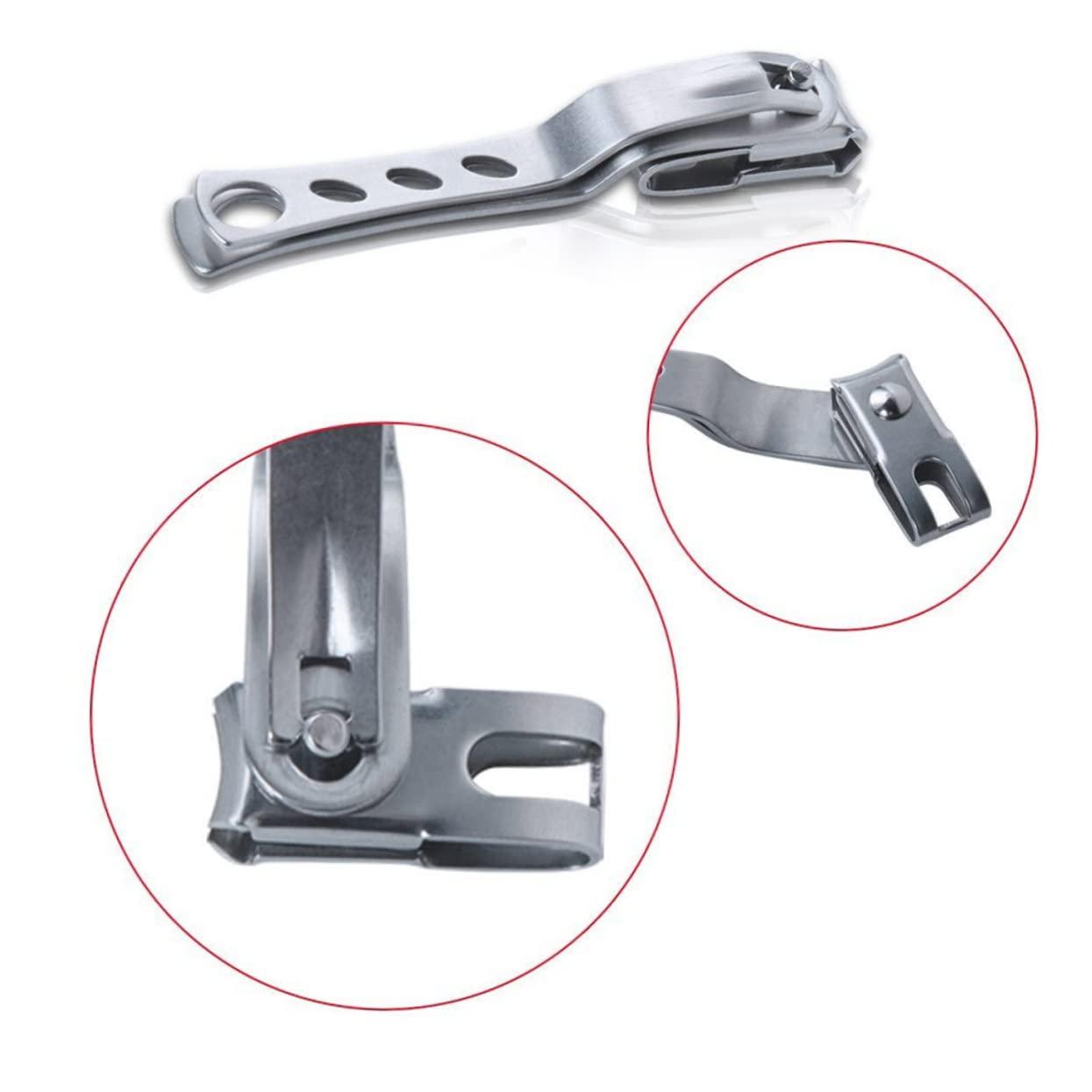 FOMIYES 4 Pcs Thick Nails Cutters Large Nail Cutters Nail Clippers 360-degree Nail Cutter