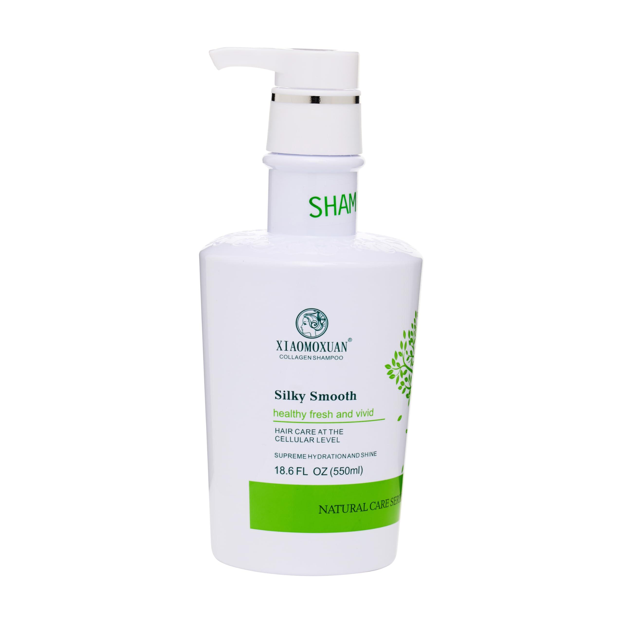 Xiaomoxuan Xiaomoxuan Organic Tea Tree Oil Shampoo - Moisturizing for Dry Hair, Scalp Treatment, Sulfate-Free - Collagen Bond for Oily Scalp and Ends