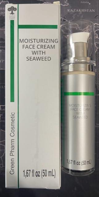 GPC GREEN PHARM COSMETIC Advanced Seaweed Collagen Cream - Sea Moss Radiance-Boosting & Redness-Reducing Face Moisturizer | Oil-Control Mattifying Formula | Soothing & Calming Face Cream for Brighter Skin | for Women & Men