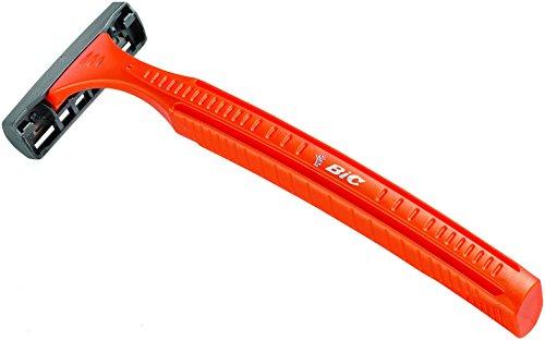 BIC Bic 3 Sensitive Men's Razors, 8 Packs of 4 (Total 32) Disposable Razors - with Three Blades for a Close and Precise Shave