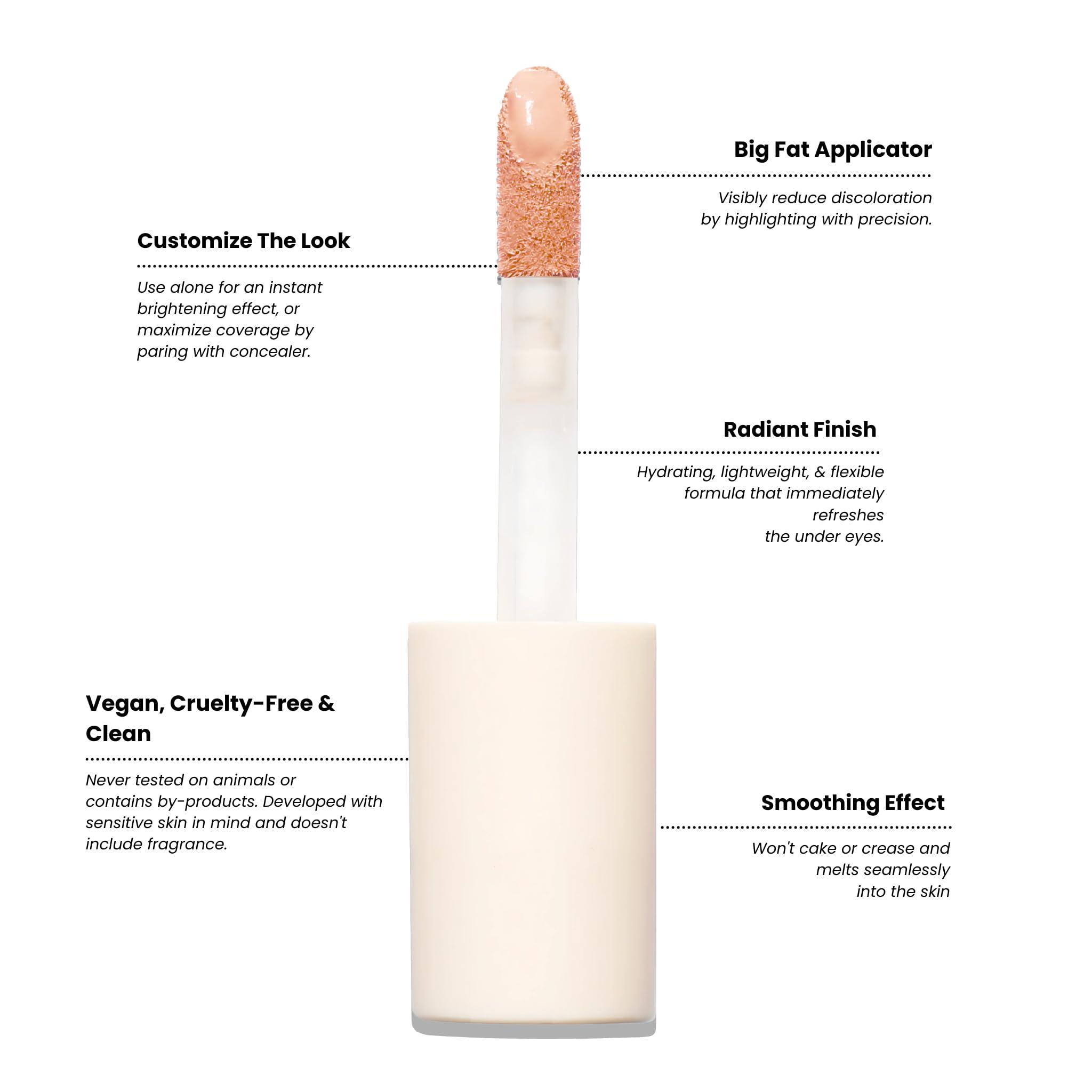 Half Caked Half Caked Star Bright Liquid Under-Eye Brightener | creamy lightweight formula with light-medium coverage | 4.6ml / 0.16 fl oz (Bright Eyes)